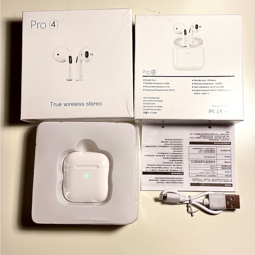 Pro 4 True Wireless Stereo Earbuds